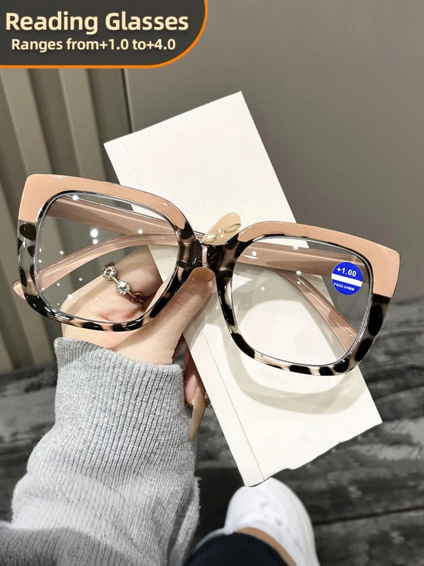 Reading glasses Women Cat Eye Photochromic Computer Reader Stylish Ladies Designer Fashion Men Big Unbreakable Durable Eyewear Photochromic Eyeglasses
