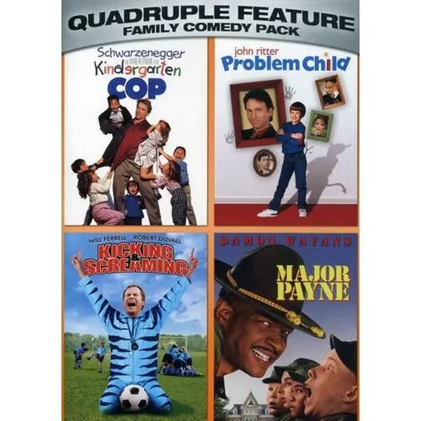 Family Comedy Pack Quadruple Feature  [DVD Video Disc] Widescreen