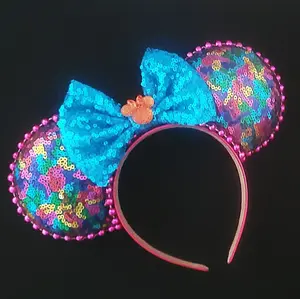 Mardi Gras Confetti Mouse Ears