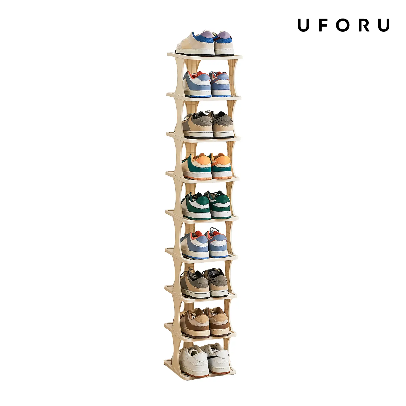 UFORU Multi-layer vertical removable shoe storage rack 1 piece modern shoe rack shoe rack shoe rack cabinet gift storage rack home storage rack home storage supplies#SummerWins#DFYD