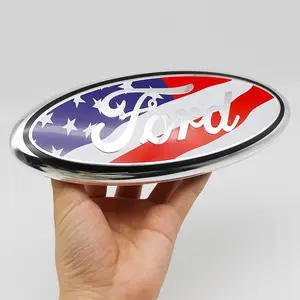 Ford Mondeo/s-Max/explorer Replacement Car Emblem, Engine Hood Trunk Exclusive Accessories, 225x90mm Fitment, Ca Prop 65 Compliant