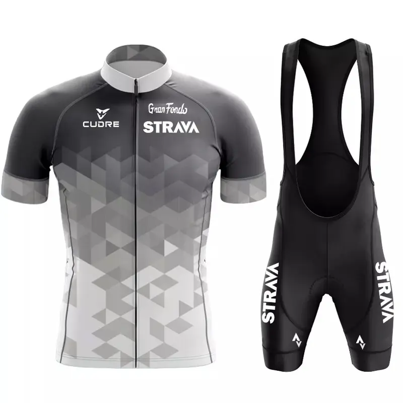 Cycling Suit Tour de France Road Bike Short Sleeve Suit Pai Mountain Bike Race Cycling Suit