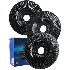 3 count Angle   Grinding Carving Shaping Discs with 5/8"Arbor, Grinding Tools for Grinding Machine