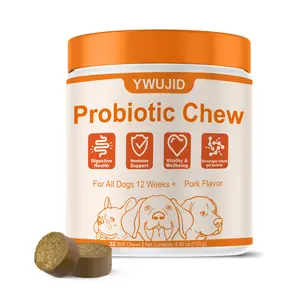 Daily Dog Chews with Probiotics | Support for Gut Balance & Overall Vitality | Non-GMO Formula