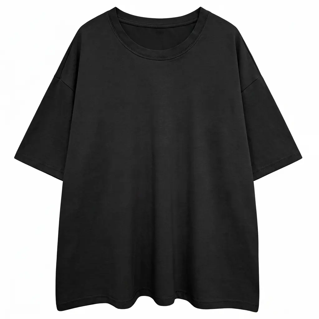 Plus Size Drop Shoulder T Shirt Women Oversized Soft Tee Relaxed Fit Polyester Top Casual Everyday Basic Streetwear