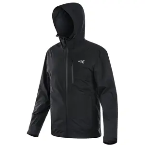 HydroArmor Lightweight Rain Jacket-Black-small size