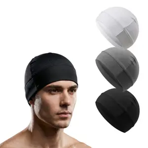 Unisex Plain Color Multifunctional Caps 2026 Summer Sportive Beanie Fitted Hat for Men Women Stretchy Helmet Liner Biking Accessory Back To School Birthday Outfit Machine Washable Polyamide Spring Statements Fitting Outdoor Hat-MM1