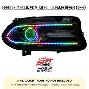 DODGE CHARGER FLOW SERIES DRL BOARDS | DIFFUSED LED (2015-2023) Demon eye