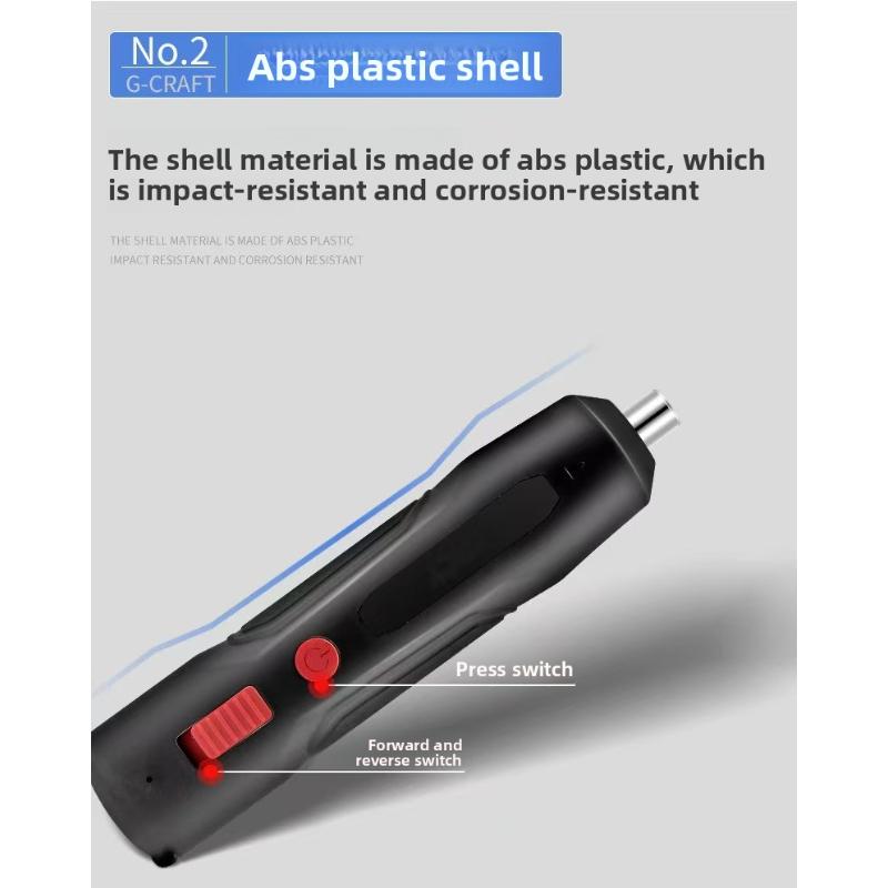 Multifunctional electric screwdriver with a portable straight handle, featuring manual and electric modes that can be switched freely—an essential tool for phone and computer disassembly, home appliance repair, and DIY assembly.