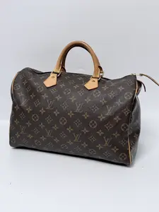 Pre-owned Louis Vuitton Canvas Shoulder Bags Monogram Speedy 35 Handbag Handbag Shoulder Bag JA593LV