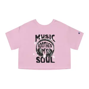 Champion Women's Heritage Cropped T-Shirt Comfort Cotton Sleeve Womenswear