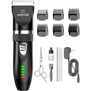 Cat Clippers for Matted Hair, Quiet Cat Shaver for Long Hair, Cordless Cat Hair Trimmer for Grooming, 2 Speed Pet Shaver Cat Grooming Kit for Cats Small Dogs Animals (Black)