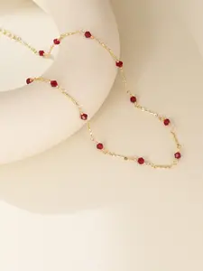 Artificial Crystal Bead Square Necklace for Women, Daily Date Accessory, Elegant Jewelry for Ladies, Perfect Gift Idea