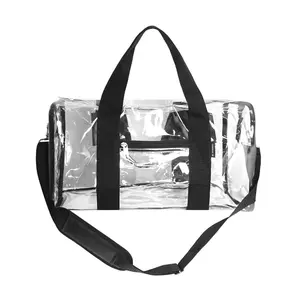 Everest  19 x 10 x 10 in. Basic Gear Duffel Bag, Clear - Standard