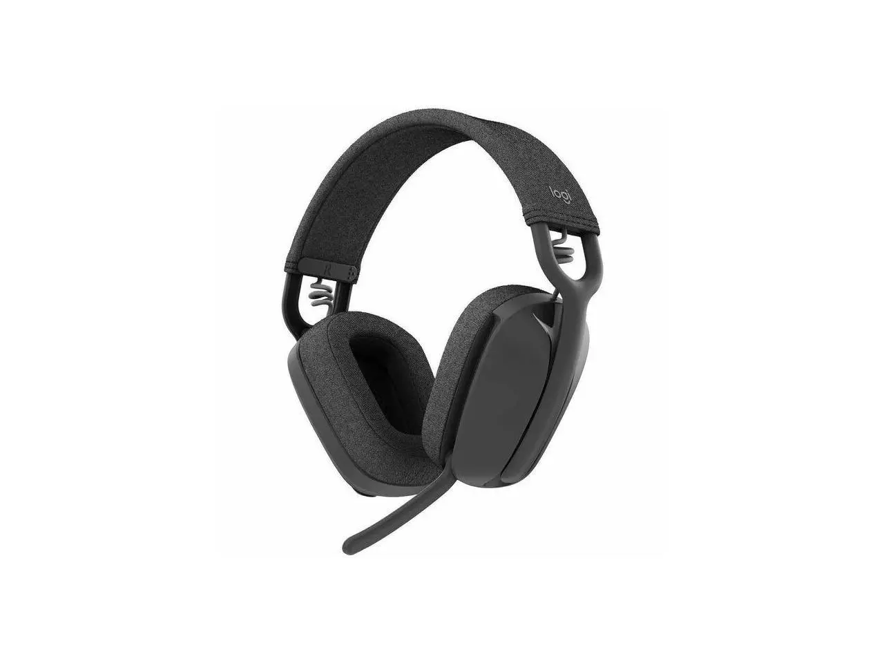 Logitech Zone Vibe Wireless Headset - Microsoft Teams Certification Native Bluetooth headphones - Graphite