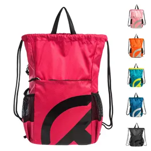 Trailkicker Drawstring Backpack Swimming Basketball Football Sports Gym Bag, Waterproof Unisex Fitness Pack, Custom Color Available