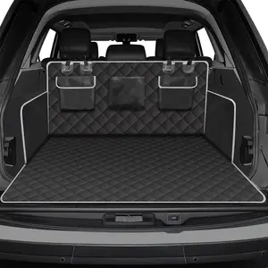 Pet Cargo Cover Liner for SUV and Car 72.8x40.9 inch Non Slip Waterproof Dog Seat Mat with 4 Large Pockets Bumper Flap Protector Universal Fit