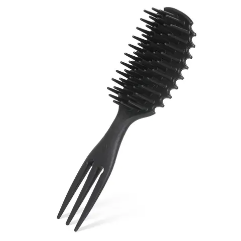 Wet Hair Brush for Curly Hair, 1 Count Curl Defining Hair Styling Brush, Curl Define Brush, Detangling Hair Comb, Hair Shaping & Styling Tools for Home Salon, Detangling Hairbrush, Hair Styling Combs, Detangler Brush, Hair Grooming Brush, With Brush