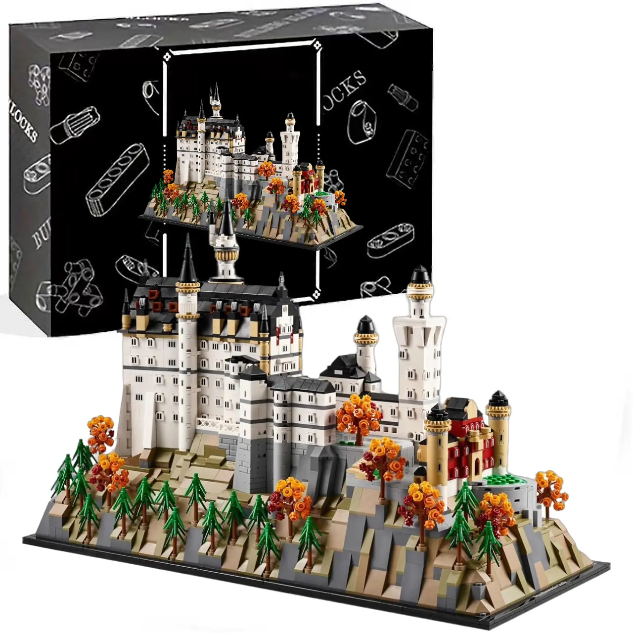 Architecture  Castle Toy Birthday Present Block Men Women Interior Stylish Figure Goods