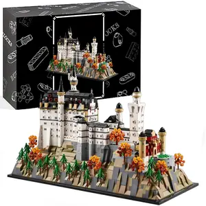 Architecture  Castle Toy Birthday Present Block Men Women Interior Stylish Figure Goods