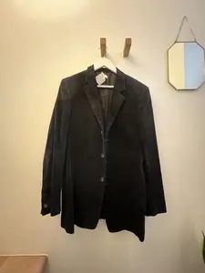 Black Corduroy Blazer