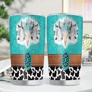 1pc 20Oz, Rose Love Coffee, Insulated Stainless Steel Cup, Leakproof Travel Mug, Bpa-Free Sports Water Bottle Suitable for Office, Home, Travel, And As a Birthday/Christmas/Thanksgiving Gift for Mom, Dad, Daughter, Son, Sister, Friends