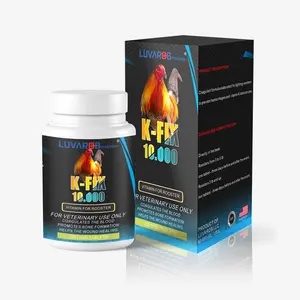 Supplements for Poultry, Roosters, Hens, Chickens - K-fix 10.000 200 Tablets