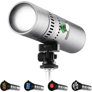 K&F CONCEPT Photography Flashlight, Full Versatility, Mt-89 Stand, Easy Mount, Quick Setup