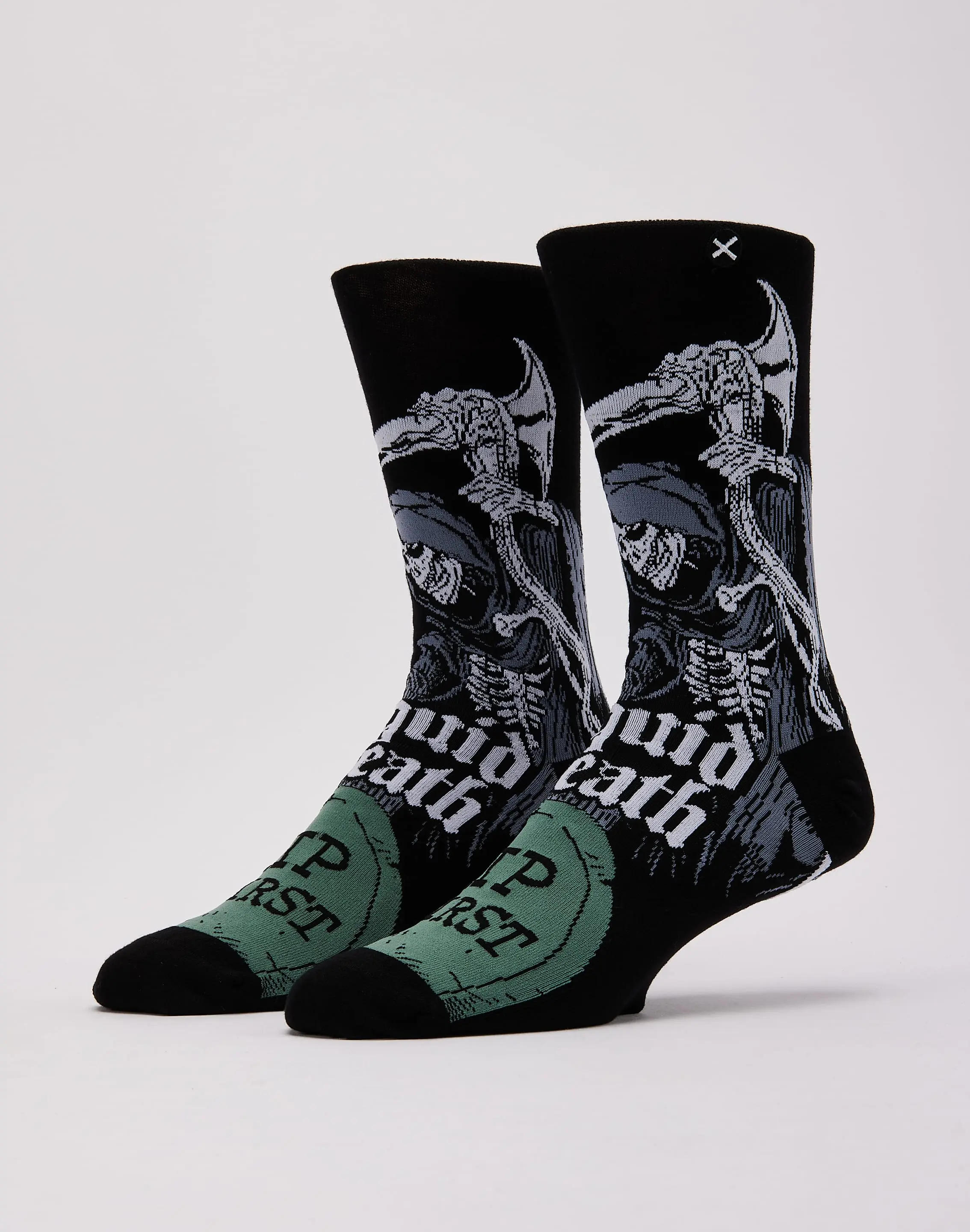Mens Odd Sox Liquid Death Crew Socks