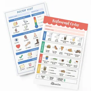 Tiny Expressions Playtime Notepads | Pretend Play for Kids | Imaginative Role Play | Kindergarten Learning | Learning Materials