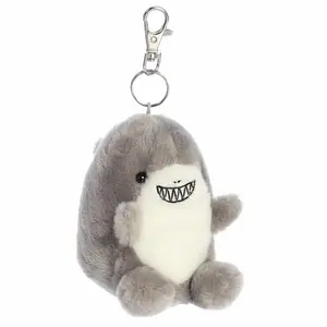 Palm Pals Adorable Chomps Shark Gray Soft Plush Collectable Stuffed Animal