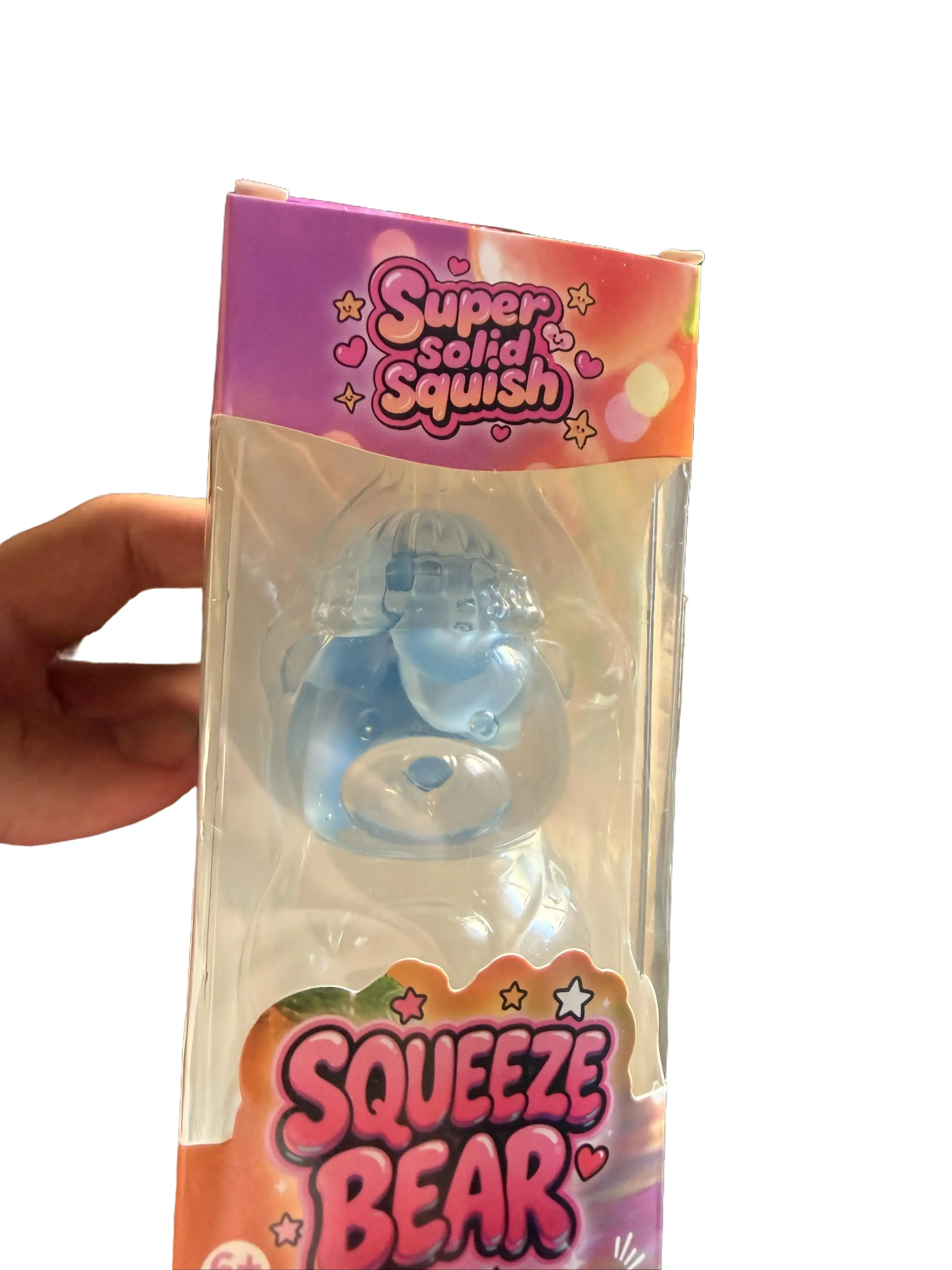 Vaseline Bear - Super Solid Squish Squeeze Bear Toy for Kids, Fun and Safe Playtime, Ideal for Gifting and Collecting