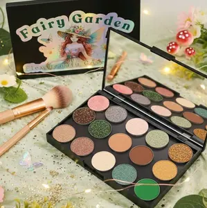 FAIRY GARDEN, 15 pan PRE-DESIGNED Eyeshadow Palette (By Marissa)