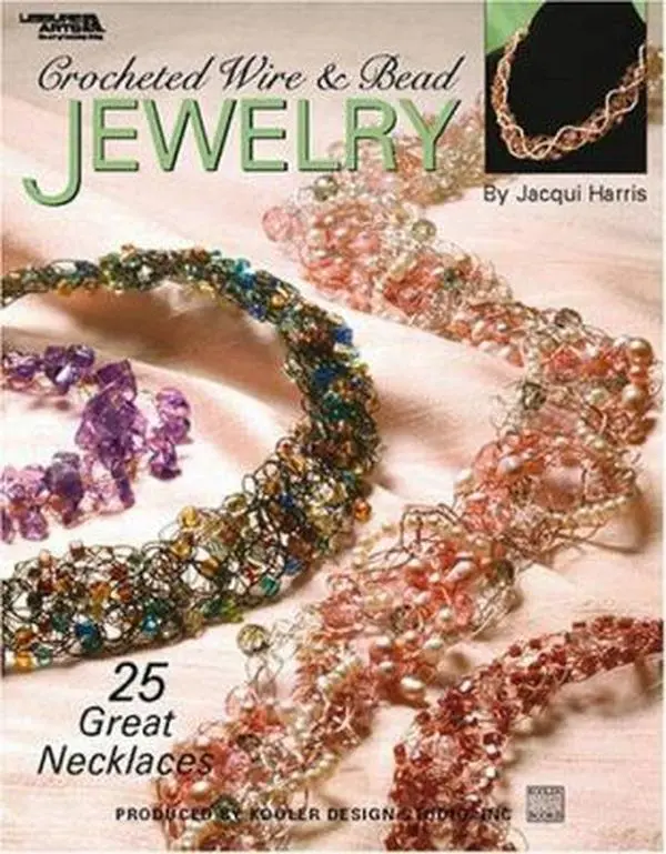 Used Crochet Wire & Bead Jewelry Guide - Jacqui Harris' English Paperback (Soft Cover, 0.35 lbs, Good Condition)