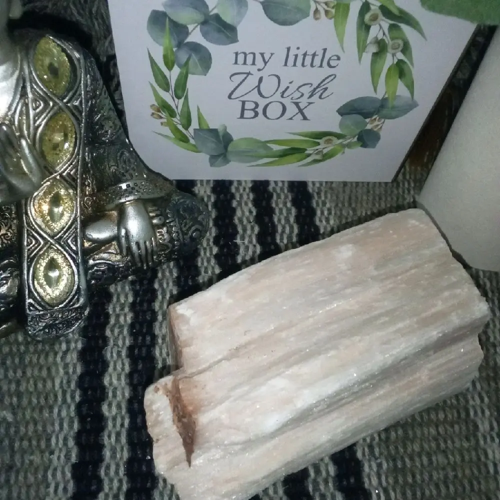 Druzy Peach Selenite from Morocco