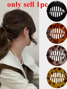 Banana clip small hair volume is small, vertical clip low ponytail hairpin women's new back of the head twist clip flat clip hairpin Hairclips