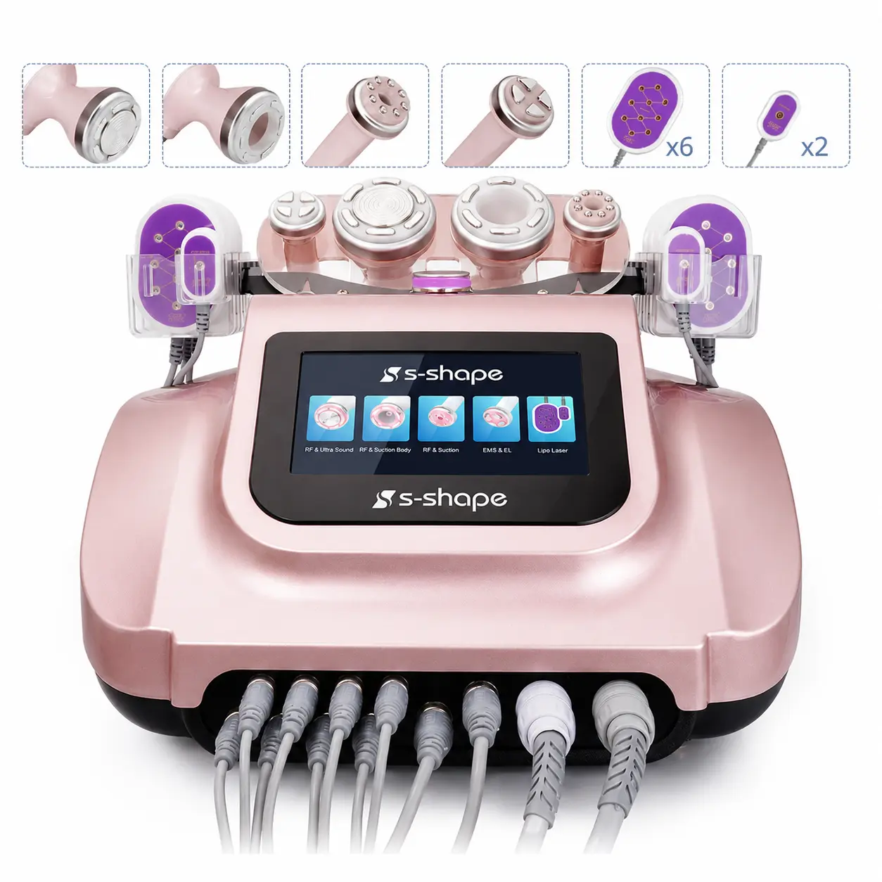 Shape Tactics S-Shape 6-in-1 30K Cavitation RF & Lipo Laser System