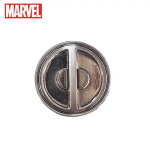 ​​1PC Deadpool Officially Licensed Collector's Edition Aluminium Lapel Pin - Creative Accessory Gift for Men, Perfect for Jackets Coats Hats or Jeans Decor​​