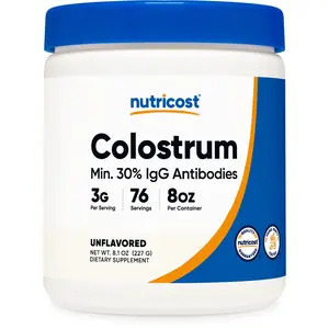 Nutricost Colostrum Powder (w/ Min. 30% lgG Antibodies)