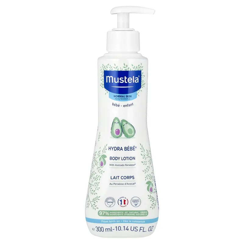 Mustela Baby, Hydra Bebe® Body Lotion, with Avocado Perseose®, Normal Skin, 10.14 fl oz (300 ml)