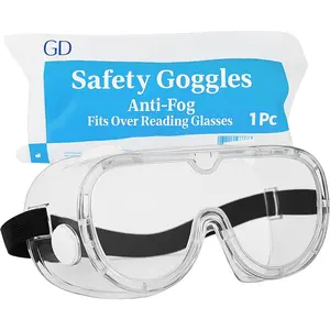 Anti-Fog Protective Safety Goggles for Adults, Suitable for Lab, Medical Use and Cooking