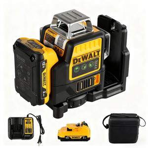 DEWALT DW089LG 12V Laser Level - 12 Lines Green 360° Horizontal & Vertical (Outdoor Tool)