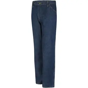 Red Kap Men's Classic Work Jean, Prewashed Indigo, 50x32