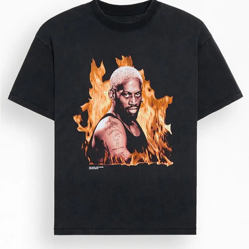 Youth and Adult RODMAN  Retro Graphic T-Shirt, Y2K Rap T Shirt, Vintage Hip Hop Music Graphic Tee, Casual Streetwear Shirt, Unisex Men Women Gift