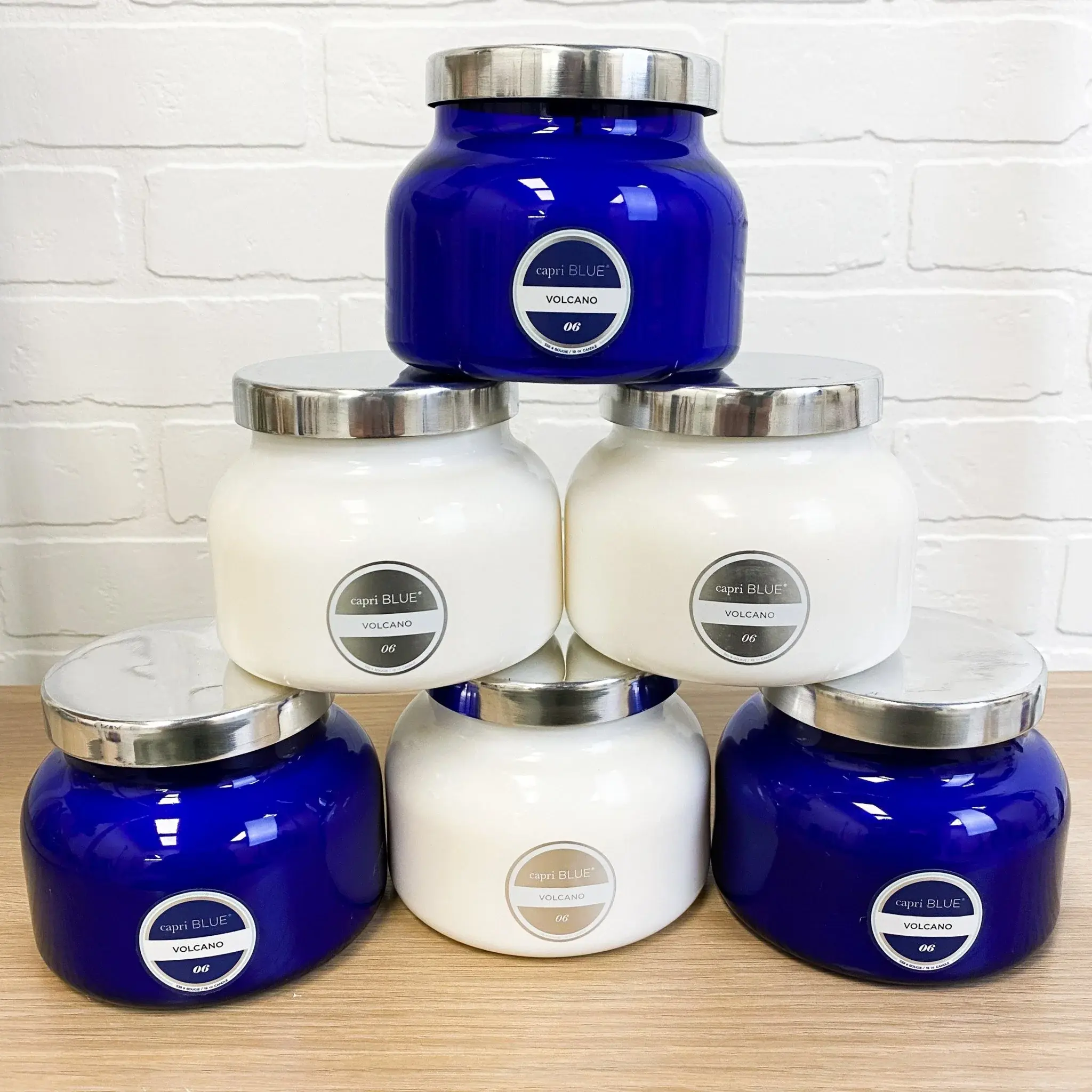 (Pack 2) Capri Blue Volcano Candle 19 Oz - Multi Colors | Long Lasting, Relaxing, Home Decor, Decoration Freshener Ornaments Pefume