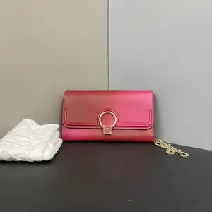 Pre-owned VERSACE Leather Shoulder Bags 7.8'' R2329 Shoulder Bag C18377434221 0610 T5 Qiqi