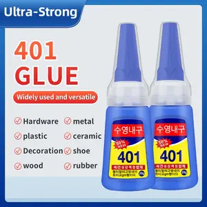 2/5 Pcs 20g Strong Adhesive Glue, Fast Drying, Suitable for Plastic Metal Iron Ceramic Glass Wood Handmade Repair Shoe Maintenance Multi-Purpose