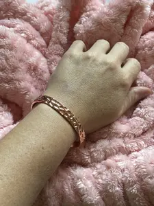 Rose Giraffe Print bangle