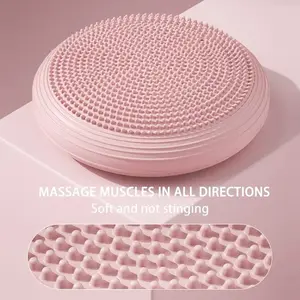 Balance Pad Sensory Trainer, Home Core Rehabilitation Training Air Cushion, Spiky Massage Tactile Pad, Non-slip Thickened Yoga Balance Disc, Fitness Training for Kids and Adults