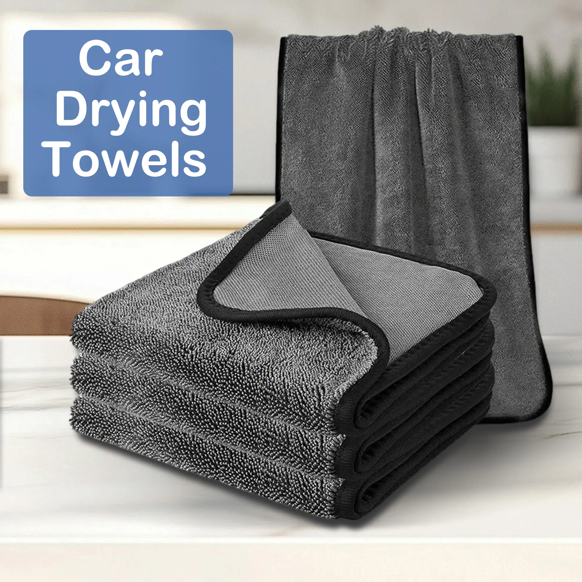 1 Count Shiny Wipes Shower Cleaning Cloths, Microfiber Super Absorbent Bath Towels, Effortless Cleaning Cloths for Bathroom, Windows, Car, Home Toilet